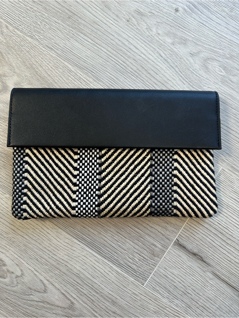 Bam Forever Woven Clutch Shoulder Bag - 10.5” x 6.5”